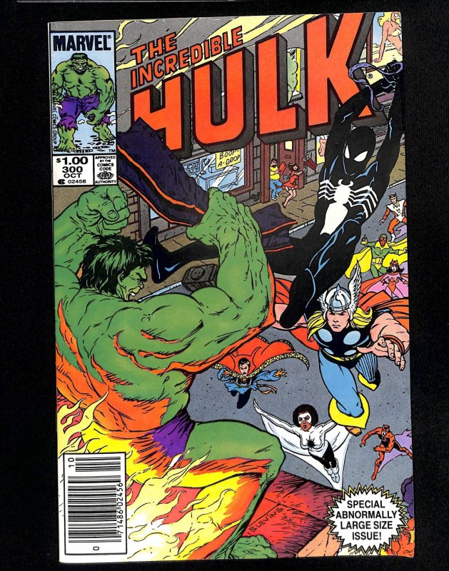 Incredible Hulk (1962) #300 Vs Spider-Man!