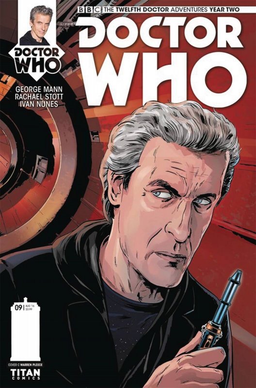 Doctor Who 12th Year Two #9 Cvr C Pleece (Cvr C Pleece) Titan Comics Comic Book