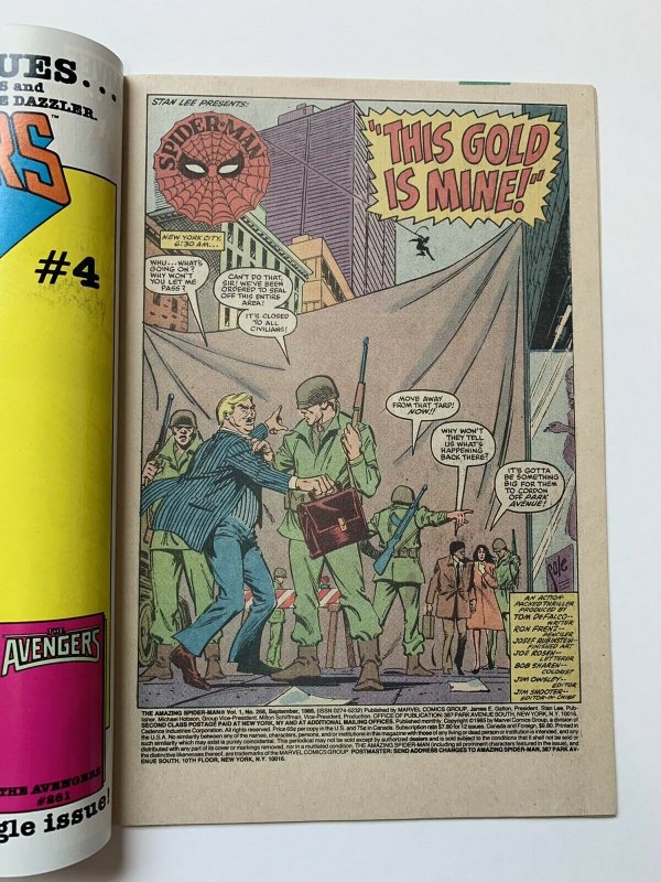 Amazing Spider-Man #268 The Kingpin J.Jonah Jameson