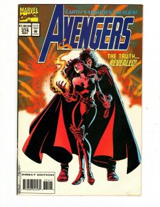 AVENGERS #374 (VG) WANDA!! 1994