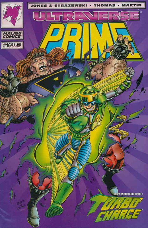 Prime (Vol. 1) #16 VF ; Malibu | Ultraverse