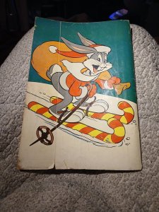 Bugs Bunny's Christmas Funnies 4 Dell Comics 1953 Trimming Tree Tweety Bird