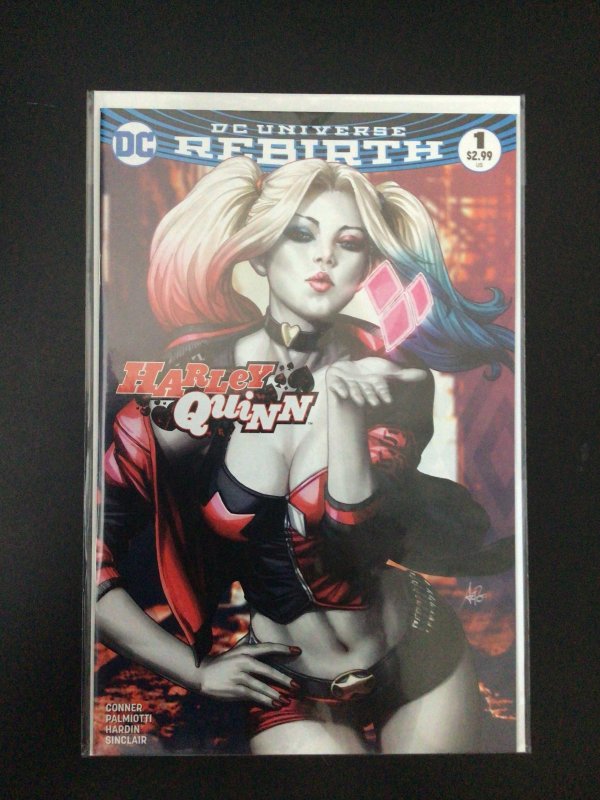 Rebirth Harley Quinn 1 Legacy Comics Artgerm Color Variant Comic Books Modern Age Hipcomic 