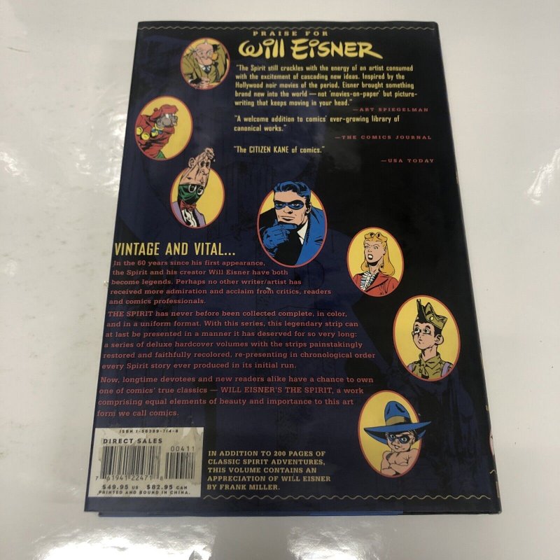 The Spirit Archives (2002) TPB Vol # 4 •  DC Universe • Will Eisner • Classics