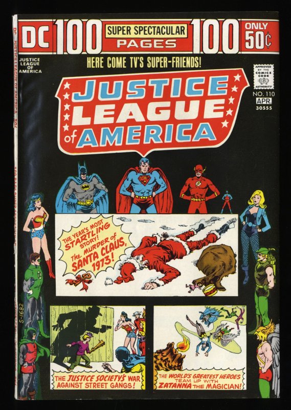 Justice League Of America #110 NM- 9.2 DC Comics