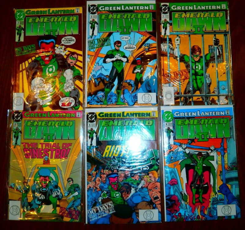 Green Lantern: Emerald Dawn II #1-6 (complete set) Giffen/Jones/Bright, SInestro