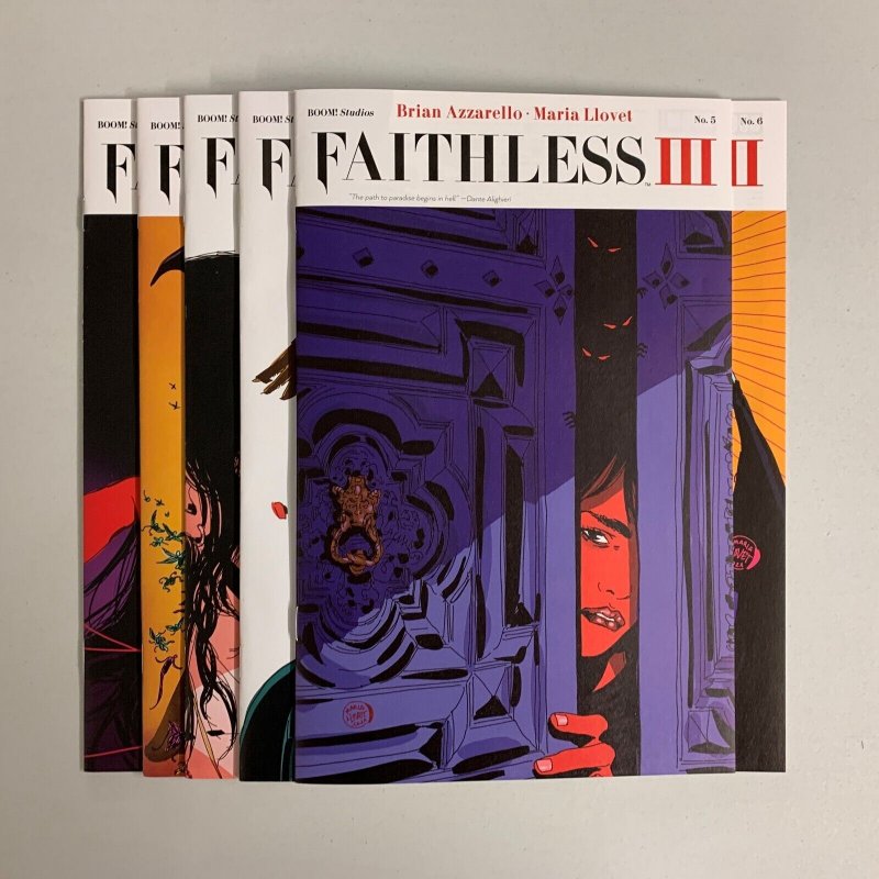 Faithless Iii 1 6 Set Boom 2022 1 2 3 4 5 6 Brian Azzarello 90 Comic Books Modern 8660