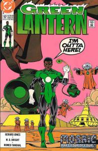 Green Lantern (3rd Series) #17 FN ; DC | Mosaic 4 John Stewart Quit