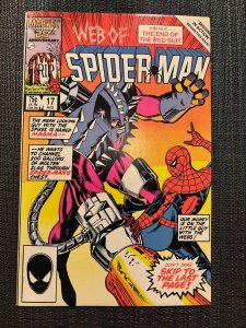 Web of Spider-Man #17 Direct Edition (1986)
