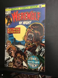 Werewolf by Night #11 (1973) High-grade transformation cover! VF- Wow