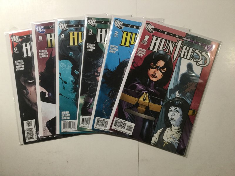 Huntress Year One 1-6 1 2 3 4 5 6 Lot Run Set Near Mint Nm Dc Comics