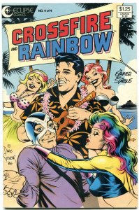 Crossfire and Rainbow #4 1986-Dave Stevens Elvis Presley cover NM-