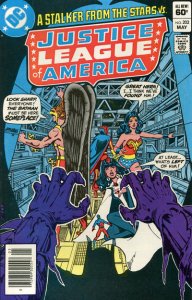 Justice League of America #202 (Newsstand) FN ; DC | George Perez Batman 1982