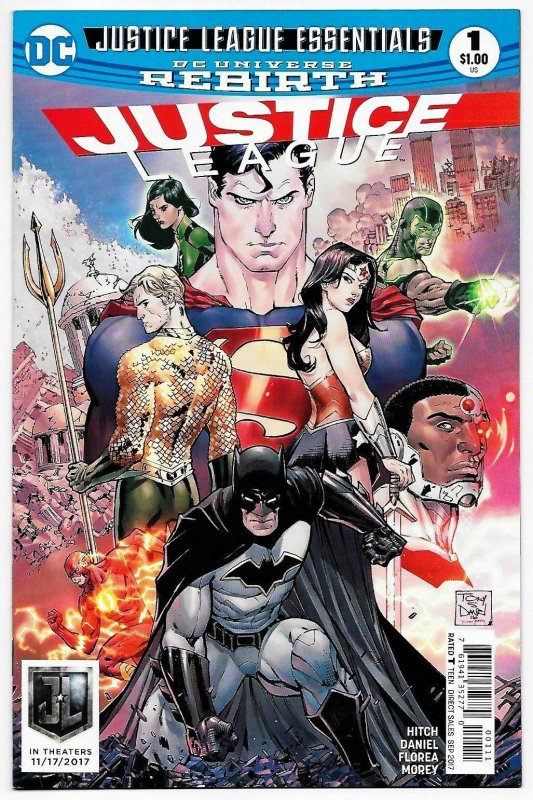 Justice League Essentials Rebirth #1 (DC, 2017) VF/NM