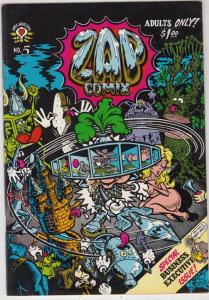 Zap #5 (Jan-73) NM- High-Grade Star Eyed Stella, The Checkered Demon, Mr.Natural