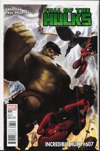 Incredible Hulk #607 Variant Cover (2010) Hulk