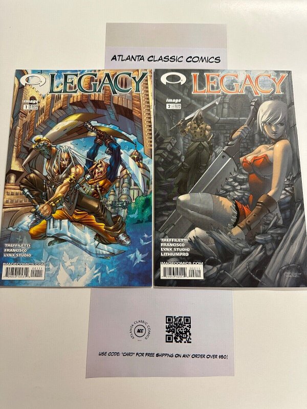 2 Legacy  Image Comics # 1 2  Spawn 111 CT6