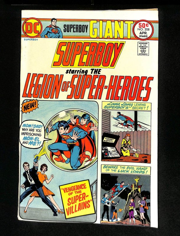 Superboy #208