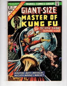 Giant-Size Master of Kung Fu #2 (VF-) 1974 MARVEL Bronze Age