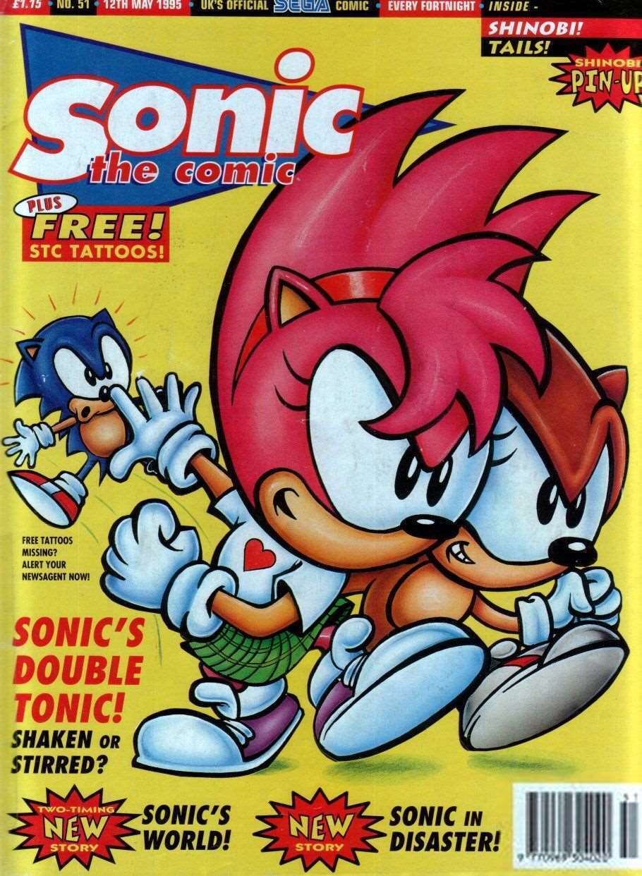 Sonic the Comic #97 VG ; Fleetway Quality, low grade comic Hedgehog