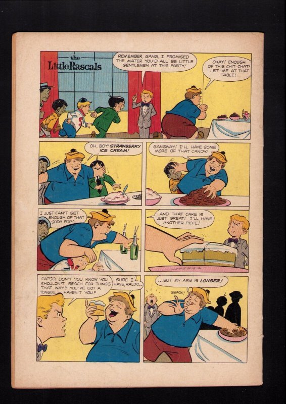 Little Rascals #936 - DAVID GANTZ PAINTED COVER! (3.0/3.5) 1958