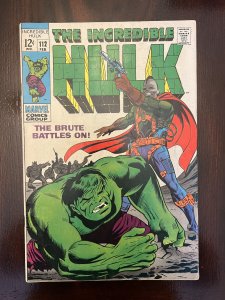 The Incredible Hulk #112  (1969) - High Grade
