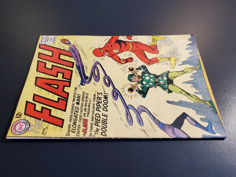 Flash #138 (1963) F- (5.5) First App Dexter Myles Classic Cover |