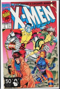 X-Men #1 Colossus and Gambit Cover (1991) X-Men [Key Issue]