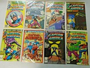 Captain America Comic Lot #250-299 46 Diff Avg 7.0 (Range 6.0-8.0) (1980-1984)