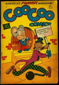 Coo Coo Comics #41 1948- Frazetta- Supermouse VG