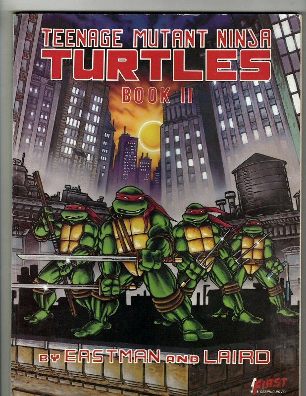 Teenage Mutant Ninja Turtles BOOK 2 First Comics TPB Graphic Novel Comic EJ8 