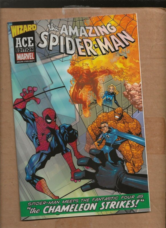 AMAZING SPIDER-MAN #1 ACE WIZARD acetate REPRINT 