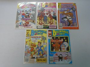 Bullwinkle and Rocky set #1-9 8.0 VF (1987 Star Comics)