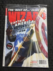 2010 WIZARD Magazine #220 SEALED ALex Ross Captain America Returns