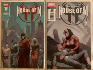 HOUSE OF M 1-8 + DIRECTOR'S CUT OF ISSUE 1 + THE DAY AFTER ONE-SHOT