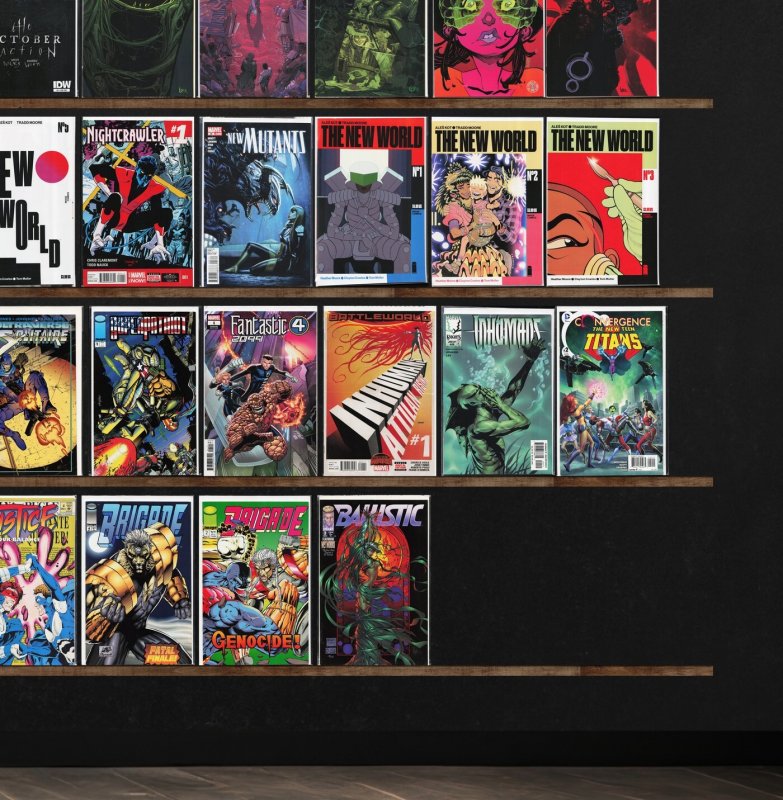 Huge Lot 150+ Comics with Nailbiter, The 'Nam, The October Faction & More!