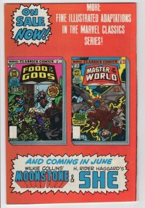 MARVEL CLASSICS COMICS SERIES #21 - 8.0 - OW-W - Master of the World
