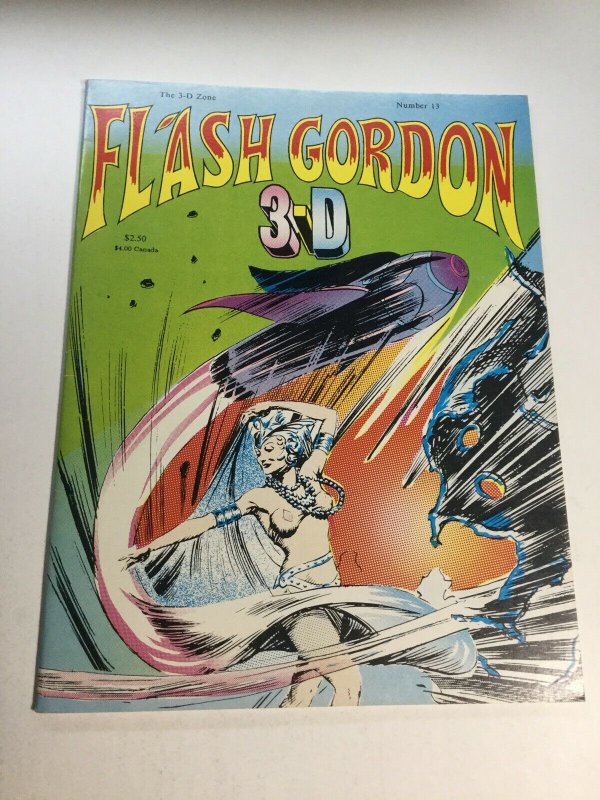 Flash Gordon 3-D 13 Nm Near Mint Magazine The 3-D Zone