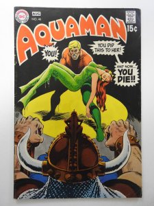 Aquaman #46 (1969) VG Condition moisture stain