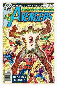 Avengers #176 Jim Shooter Thor Scarlet Witch Wonder Man VF+