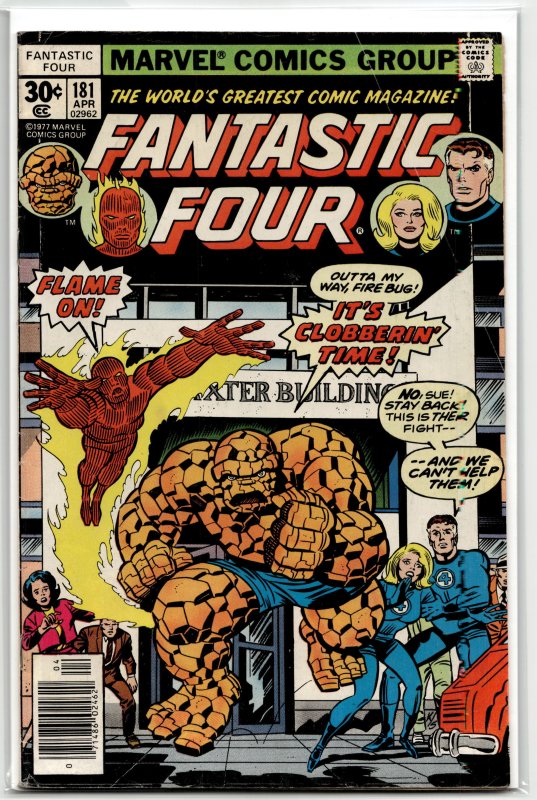 Fantastic Four #181 (1977) Fantastic Four