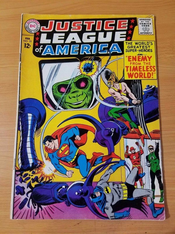 Justice League of America #33 ~ VERY GOOD - FINE FN ~ (1965, DC Comics)