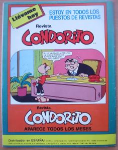 Condorito Comic edicion PreUno Espana 1981