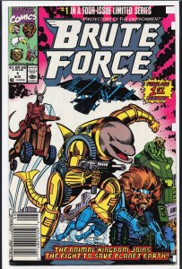 Brute Force #1 (1990) Brute Force [Key Issue]