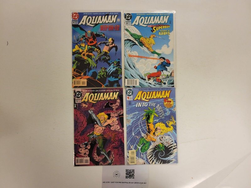 4 Aquaman DC Comic Books #1 3 5 6 76 LP6