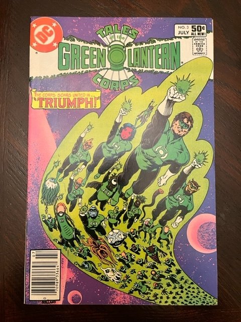 Tales of the Green Lantern Corps #3 Newsstand Edition (1981) - NM