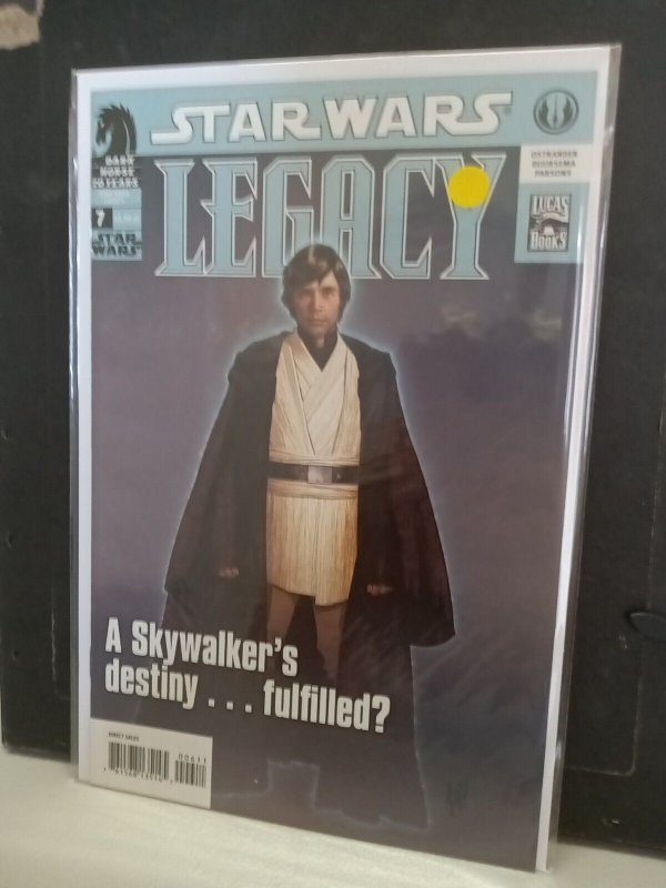 STAR WARS LEGACY #7 (Dark Horse Comics 2006) -- Adam Hughes Cover -- NM.  P10