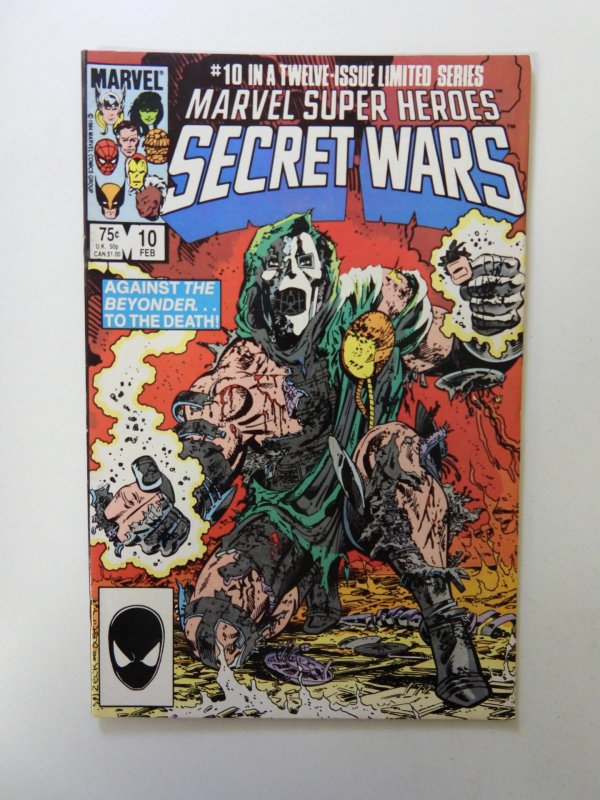 Marvel Super Heroes Secret Wars #10 Direct Edition (1985) VF- condition