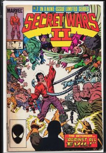 Secret Wars II #7 (1986) Spider-Man