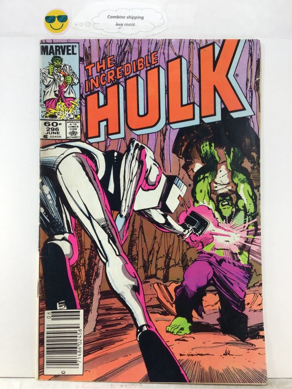The Incredible Hulk #296 (1984) Rom
